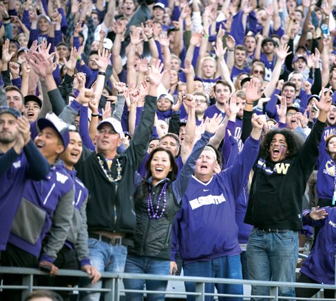 Fans at Husky Stadium