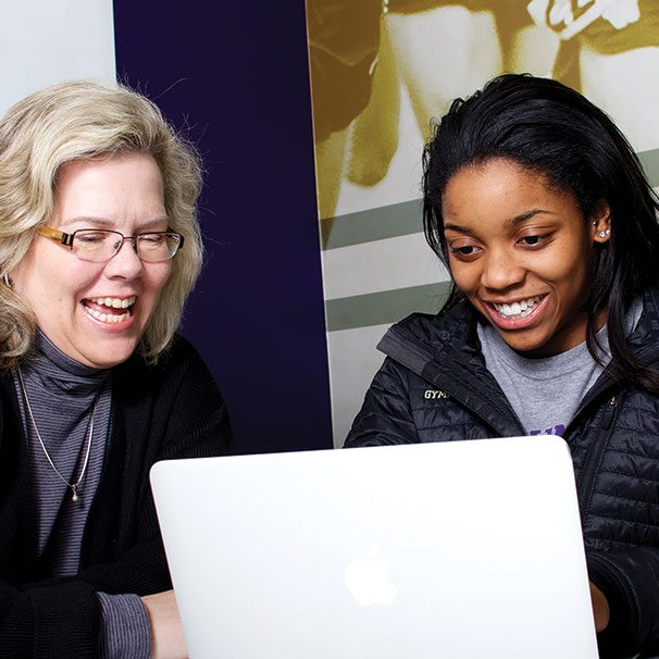 Faith Morrison with Kim Durand