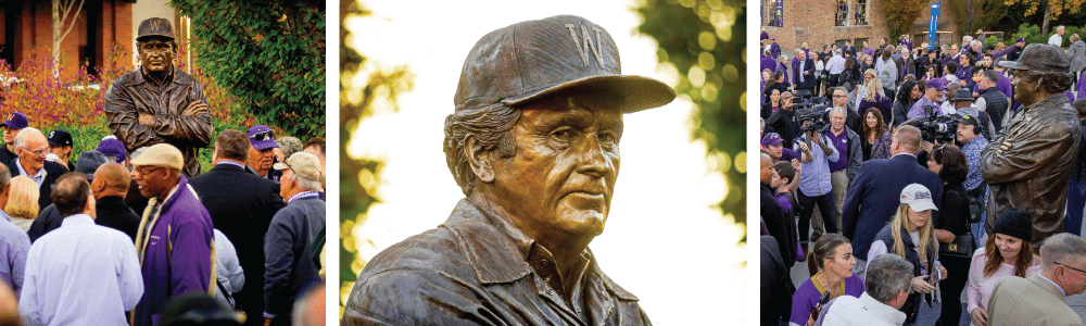 Don James statue unveiling photos