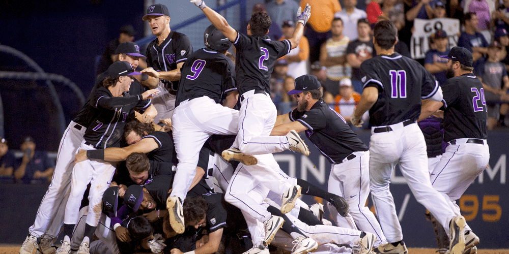 2018 Baseball team celebrates first World Series berth