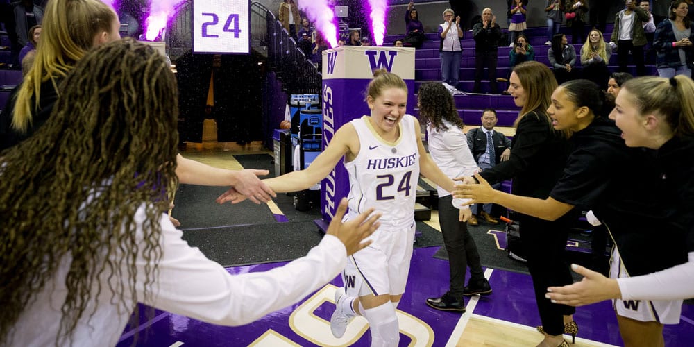 Jenna Moser runs out of tunnel