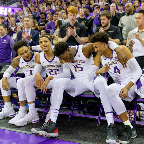 David Crisp, Dominic Green, Noah Dickerson, and Matisse Thybulle