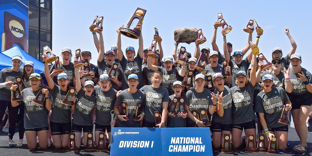 Women's Rowing wins NCAA Championships