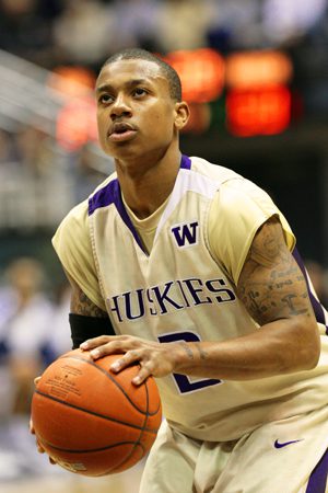 Isaiah Thomas prepares for a free throw