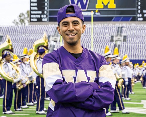 Husky Spirit Director Robert Tovar